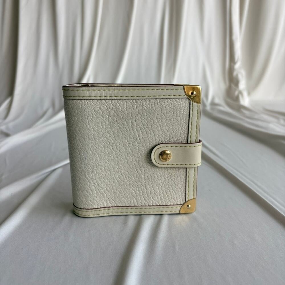 Louis Vuitton Suhali Leather Compact Zippy Wallet - Serial M12057